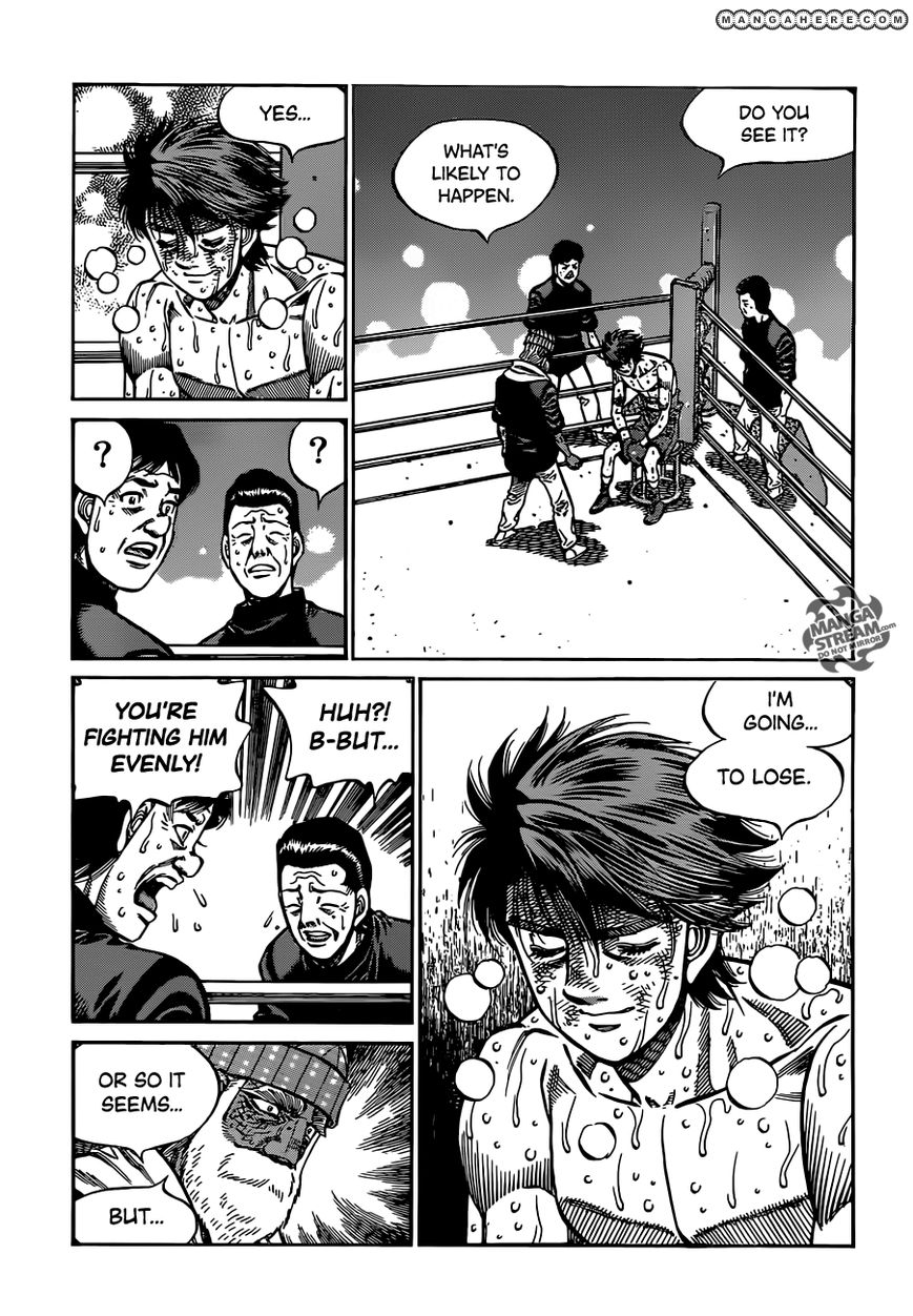 Hajime no Ippo Chapter 998 page 13 - Chapter 998 : Checkmate