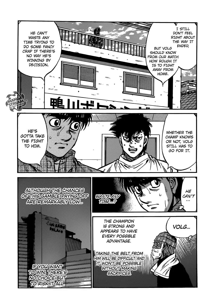 Hajime no Ippo Chapter 999 page 4 - Chapter 999 : The Only Chance