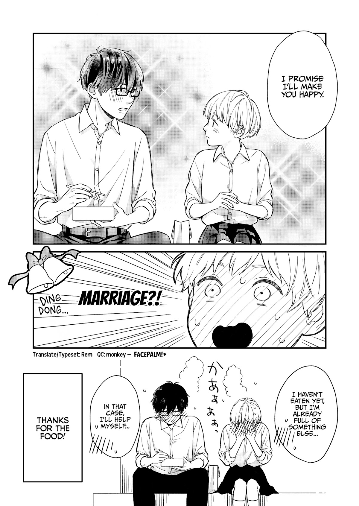 Hajimete Koibito ga Dekimashita. Chapter 2 page 4 - Chapter 2