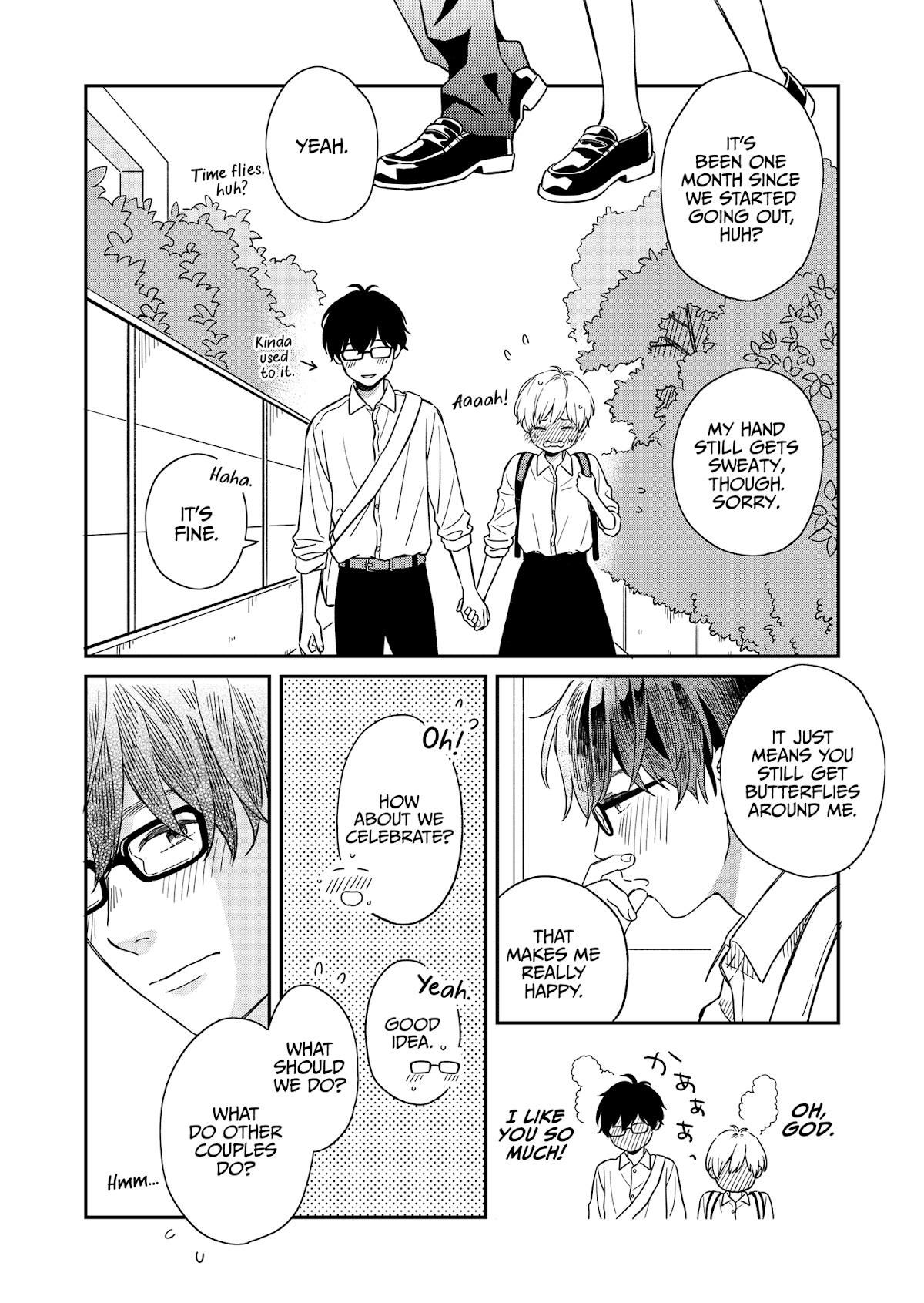 Hajimete Koibito ga Dekimashita. Chapter 4 page 1 - Chapter 4