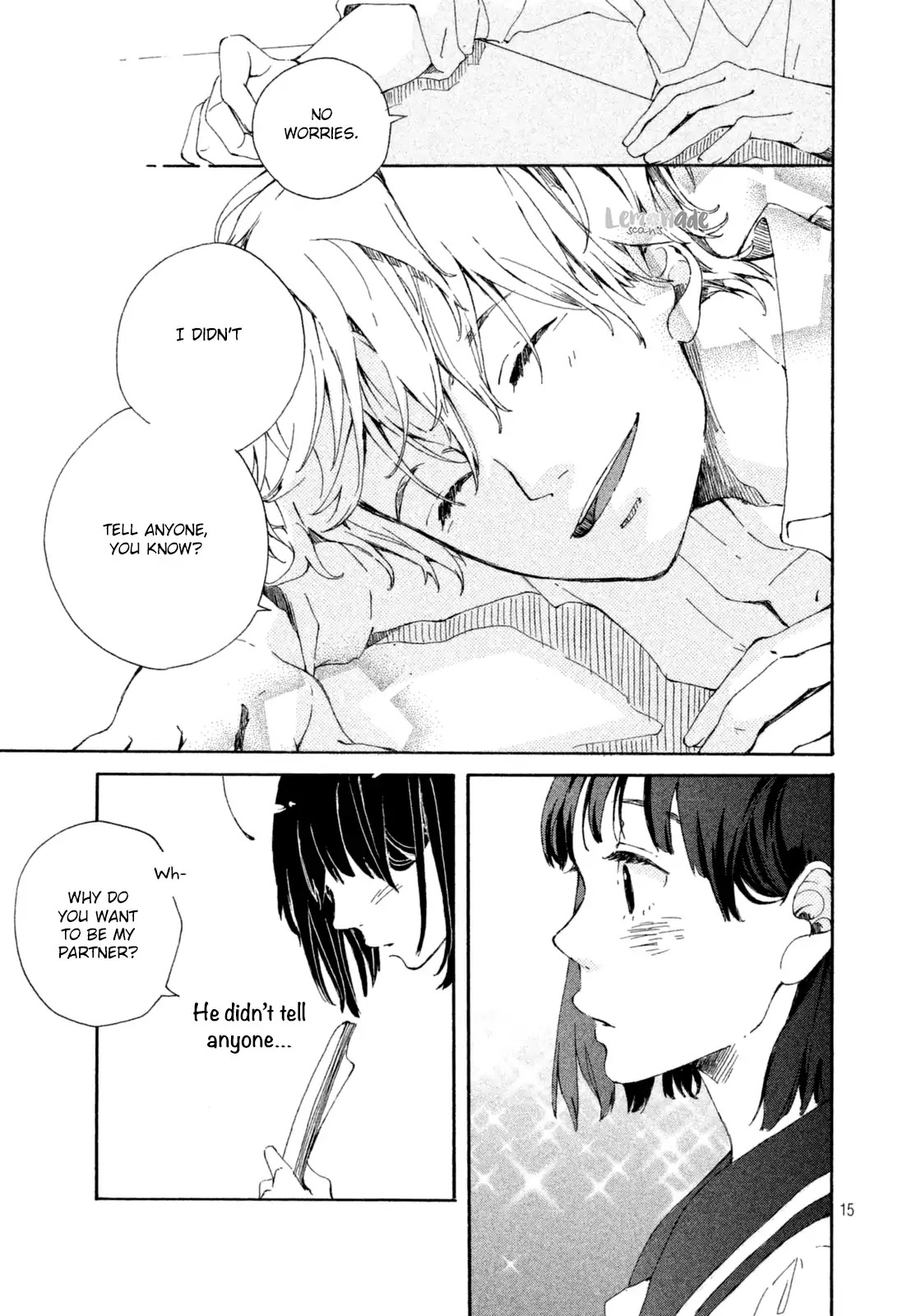 Hajimete, Moratte Ii Desuka Chapter 0 page 16 - Chapter 0: Oneshot