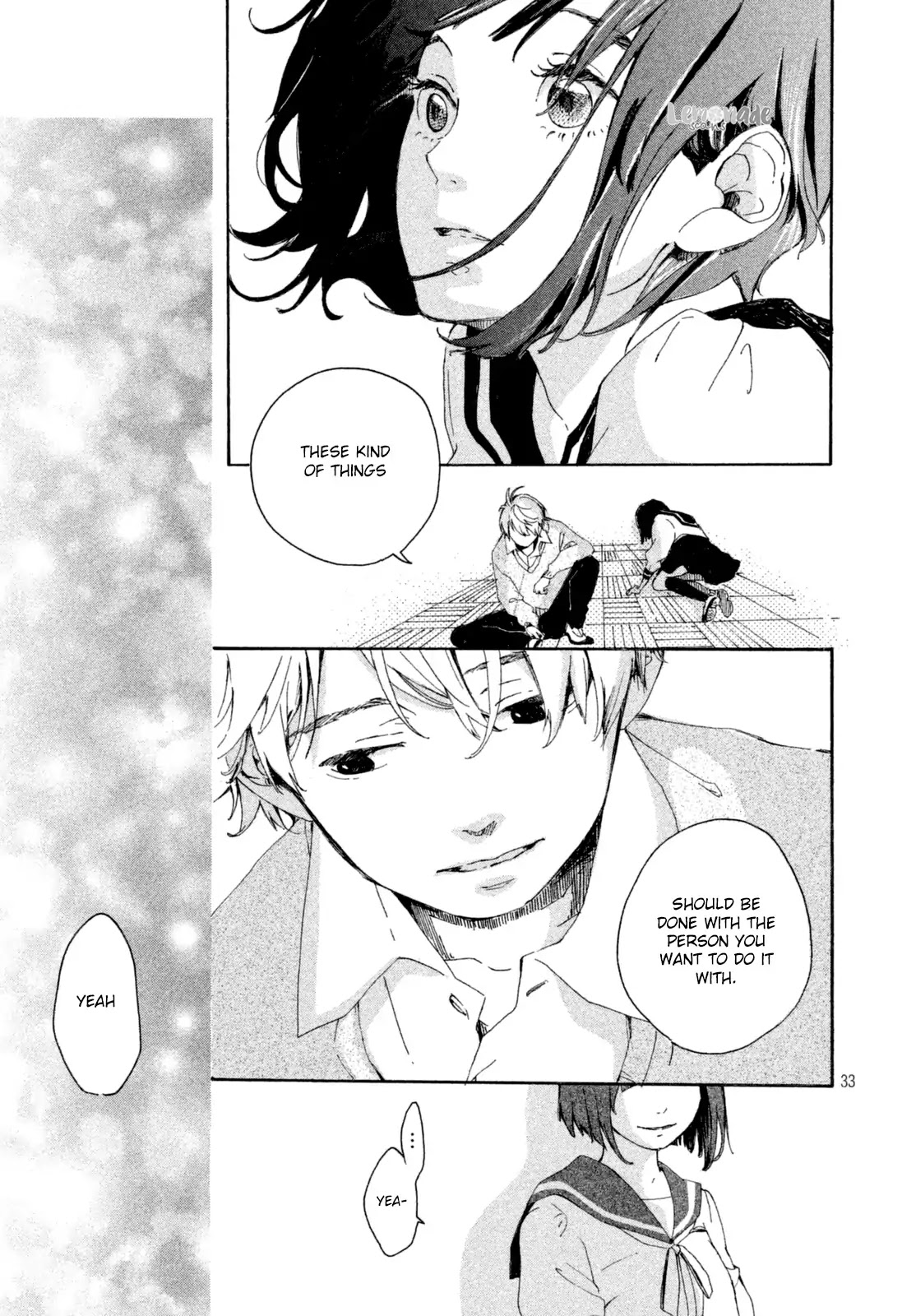 Hajimete, Moratte Ii Desuka Chapter 0 page 35 - Chapter 0: Oneshot