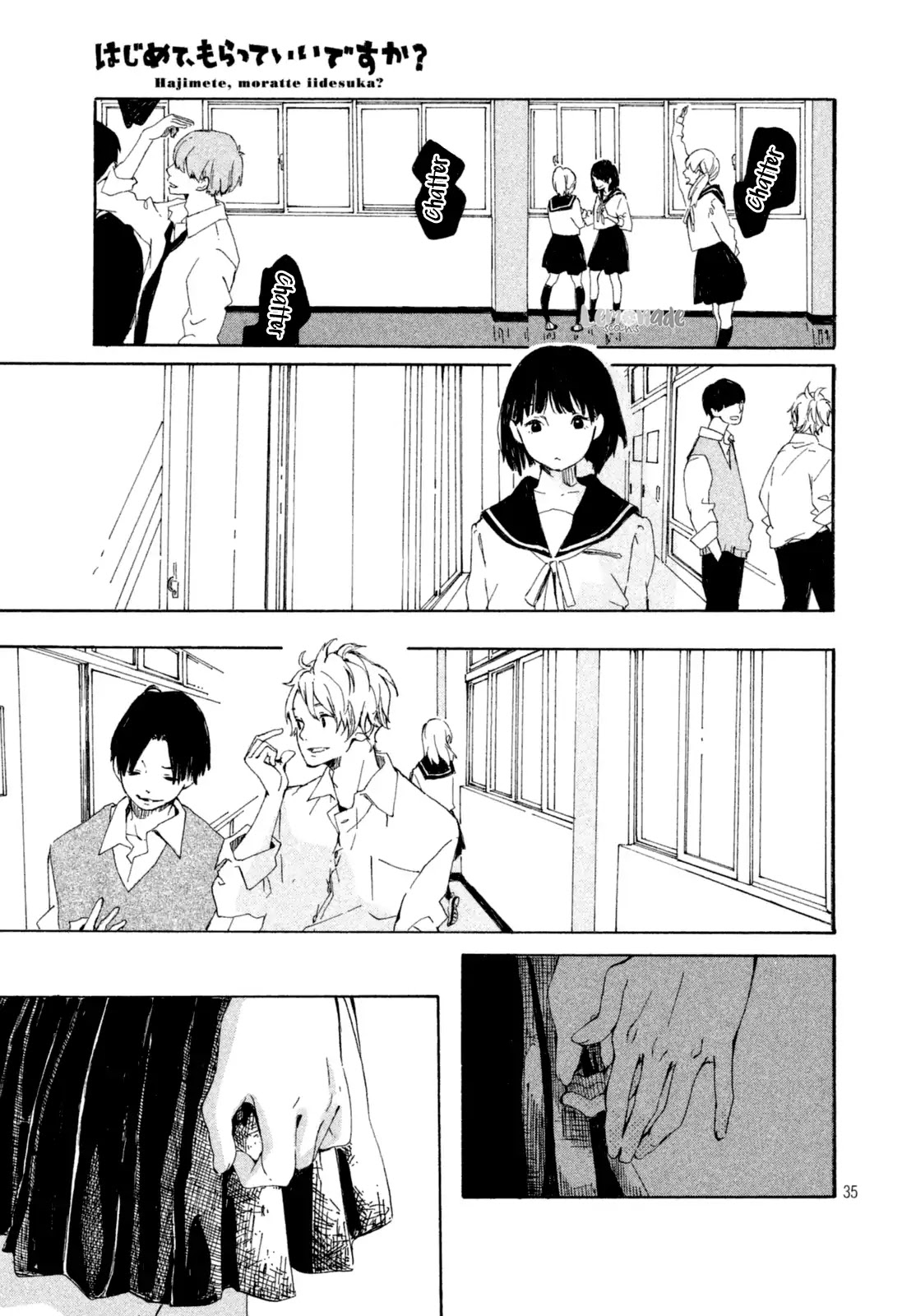 Hajimete, Moratte Ii Desuka Chapter 0 page 37 - Chapter 0: Oneshot