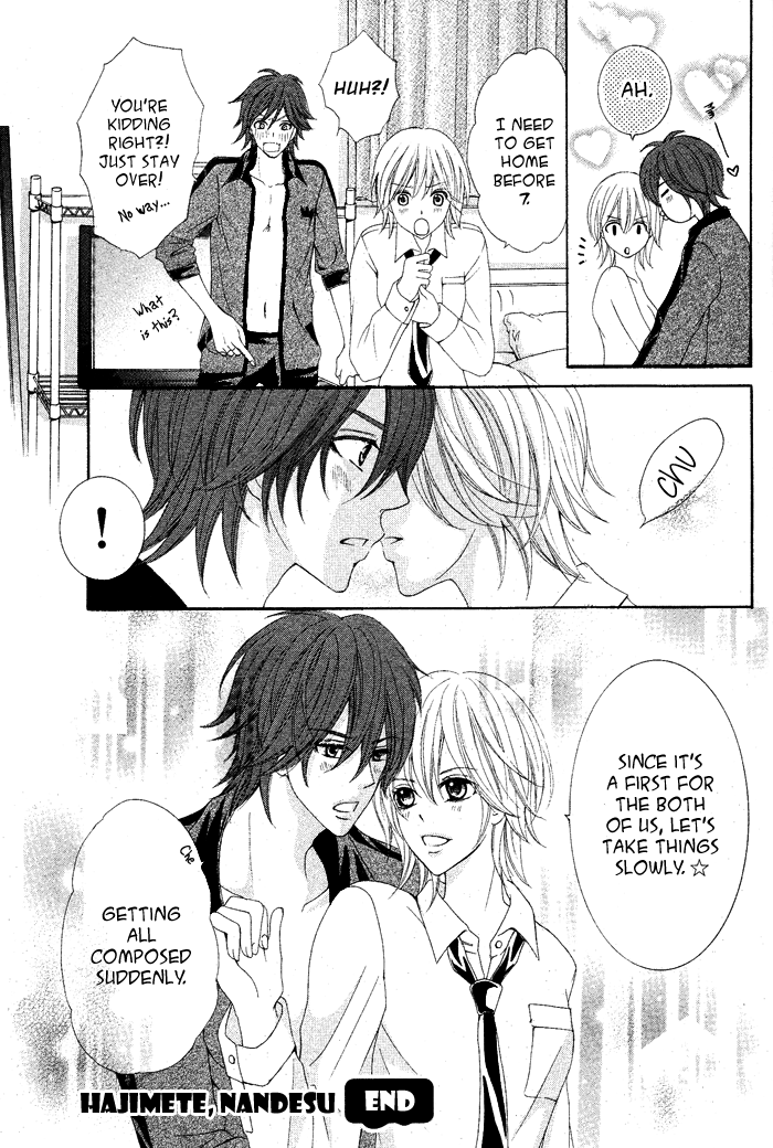 Hajimete Nandesu Chapter 0.2 page 35 - Chapter 0 v2 : [Oneshot]