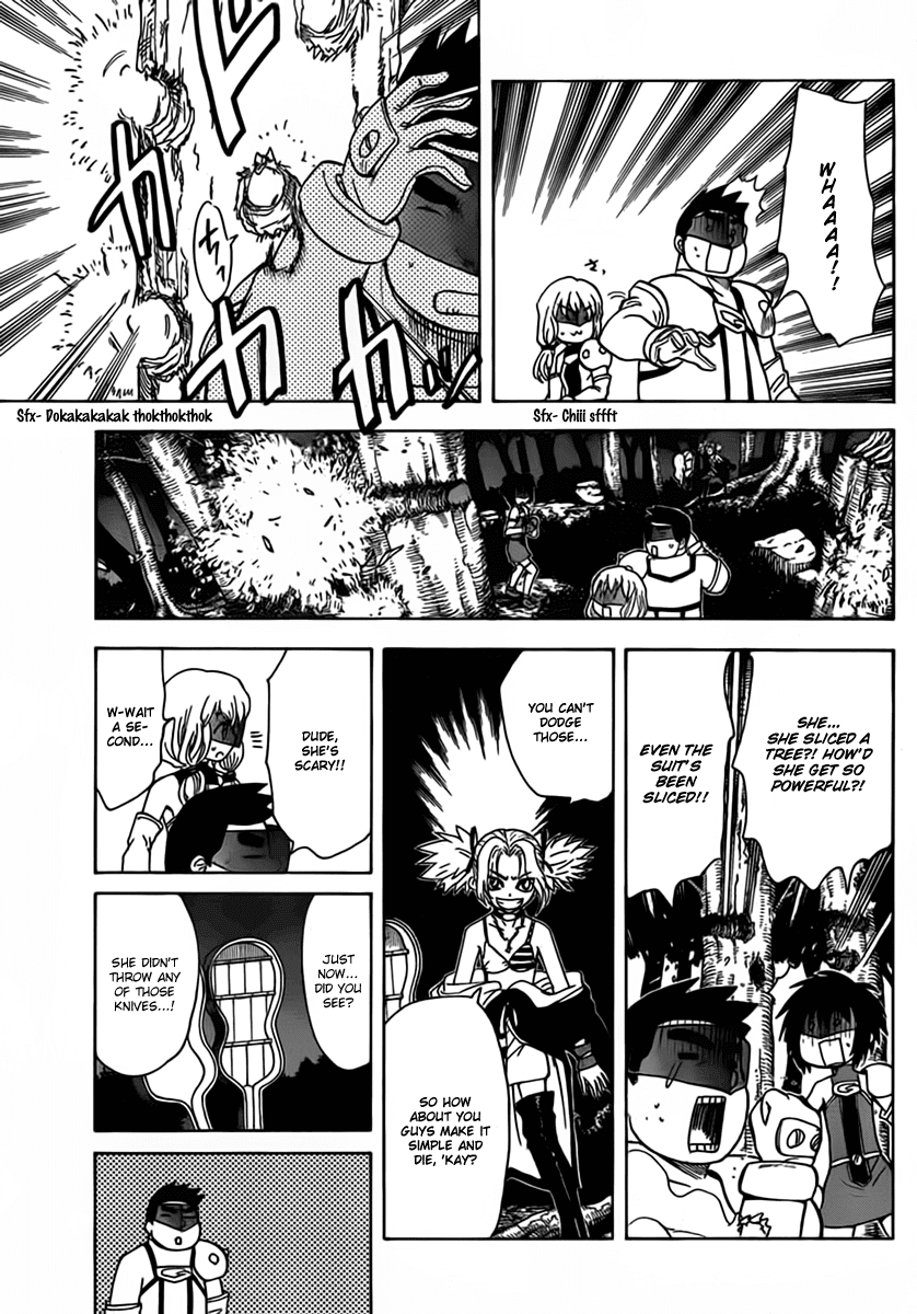 Hajimete no Aku Chapter 105 page 11 - Chapter 105: Girl Who Uses Knives