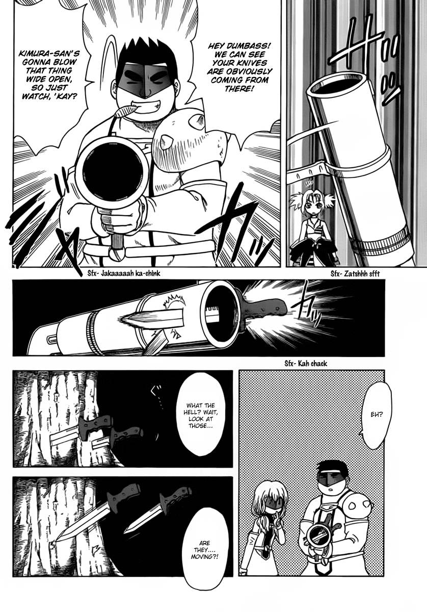 Hajimete no Aku Chapter 105 page 12 - Chapter 105: Girl Who Uses Knives