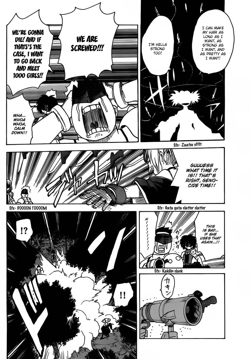 Hajimete no Aku Chapter 105 page 14 - Chapter 105: Girl Who Uses Knives