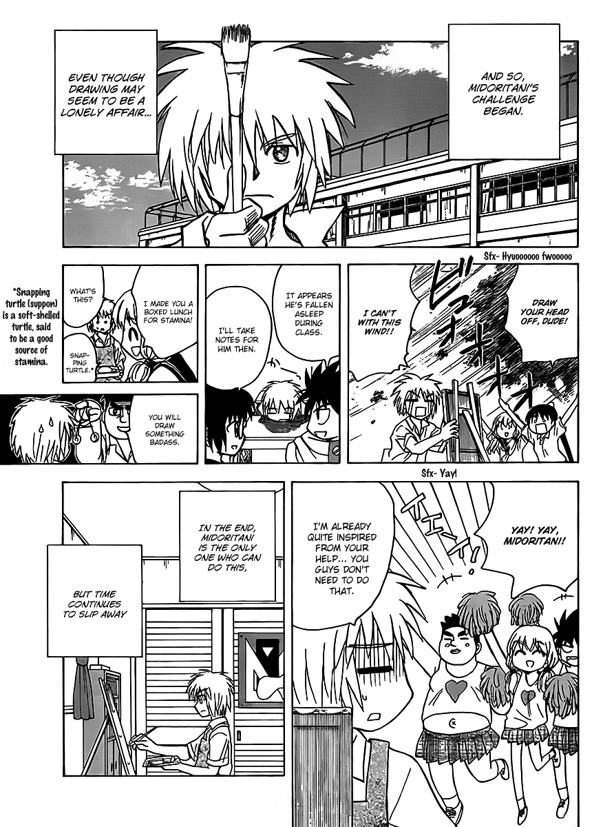 Hajimete no Aku Chapter 118 page 9 - Chapter 118: Midoritani's determination