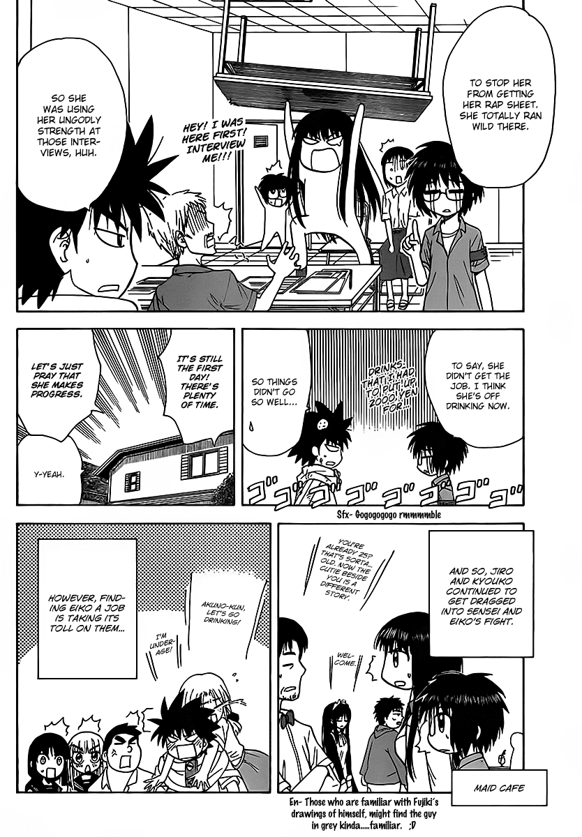 Hajimete no Aku Chapter 125 page 10 - Chapter 125: Matters concerning Eiko-senpai and her kouhai, Kyosato