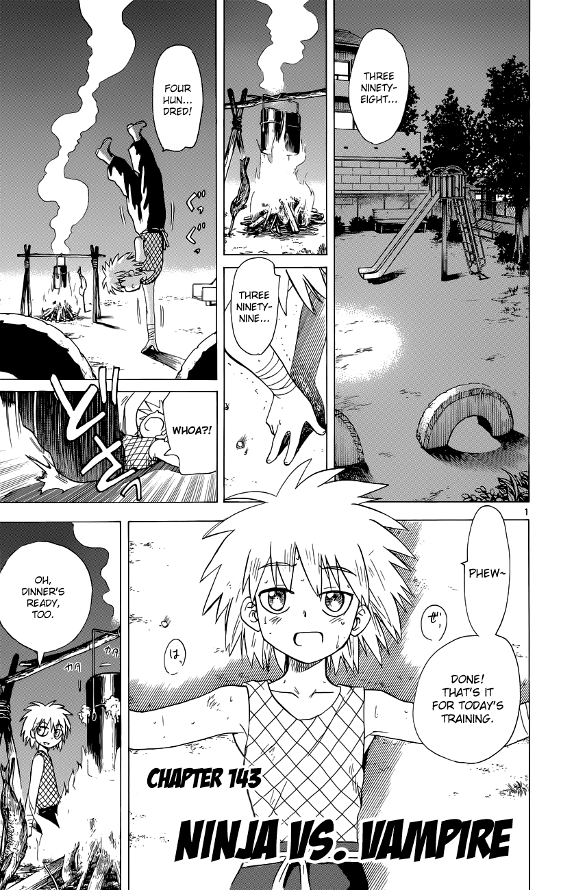 Hajimete no Aku Chapter 143 page 1 - Chapter 143: Ninja vs. Vampire