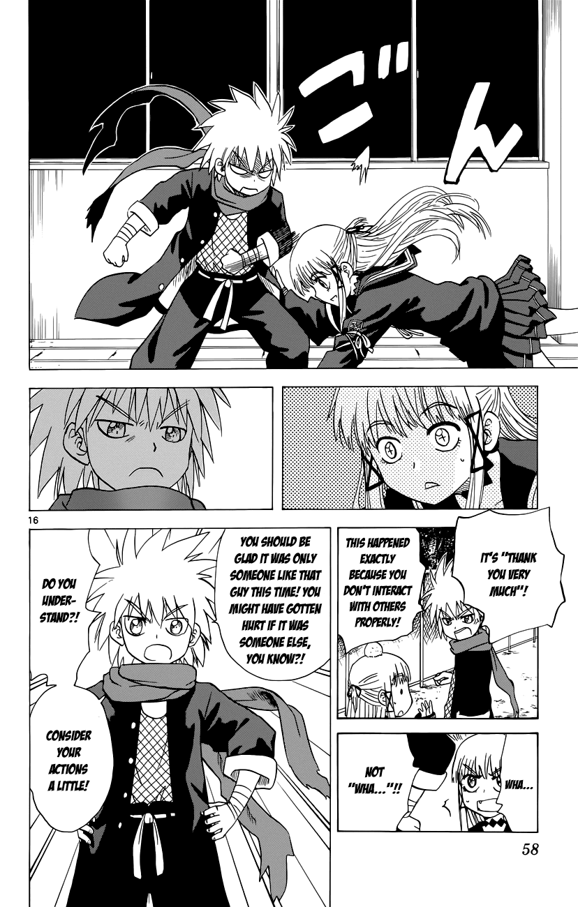 Hajimete no Aku Chapter 143 page 16 - Chapter 143: Ninja vs. Vampire