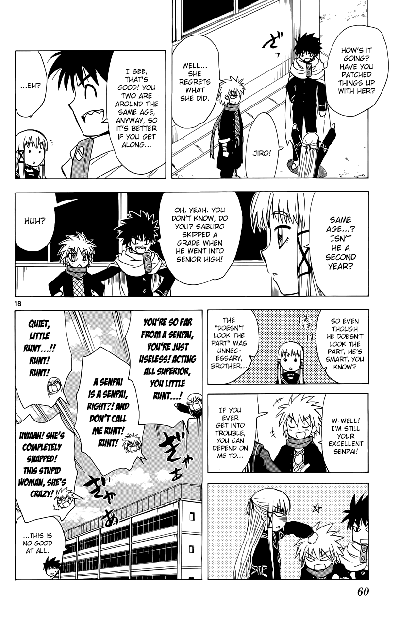 Hajimete no Aku Chapter 143 page 18 - Chapter 143: Ninja vs. Vampire