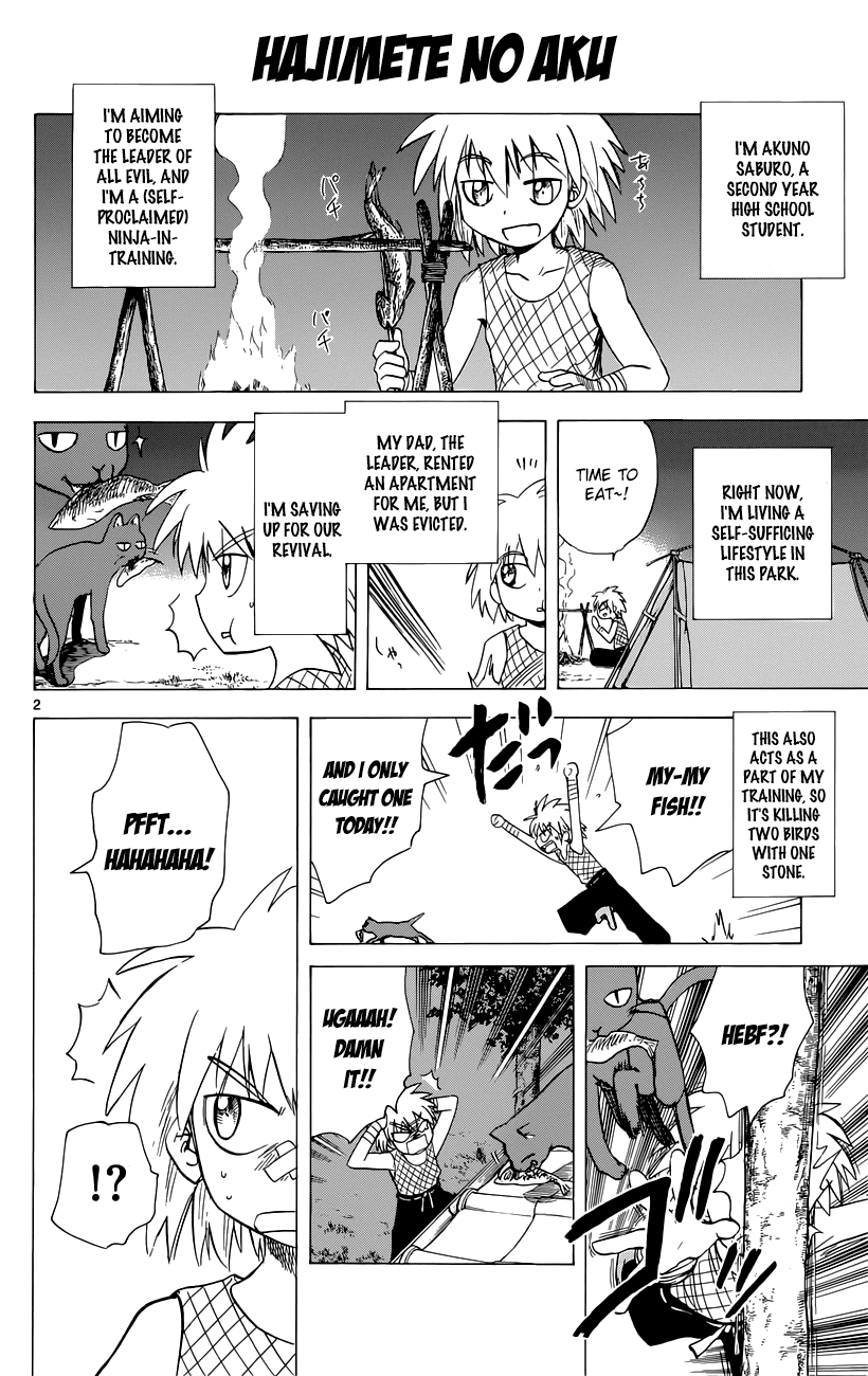 Hajimete no Aku Chapter 143 page 2 - Chapter 143: Ninja vs. Vampire