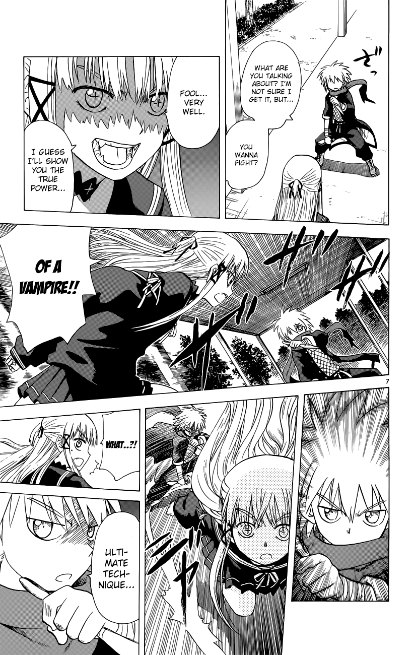 Hajimete no Aku Chapter 143 page 7 - Chapter 143: Ninja vs. Vampire