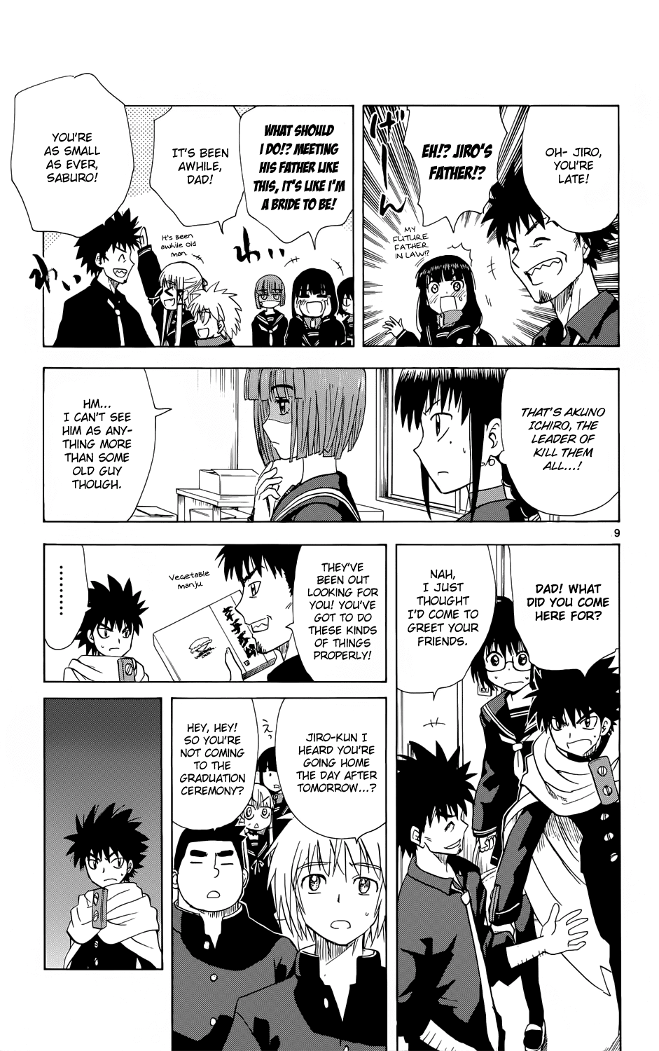 Hajimete no Aku Chapter 157 page 10 - Chapter 157: The True Strength of Jiro's Father