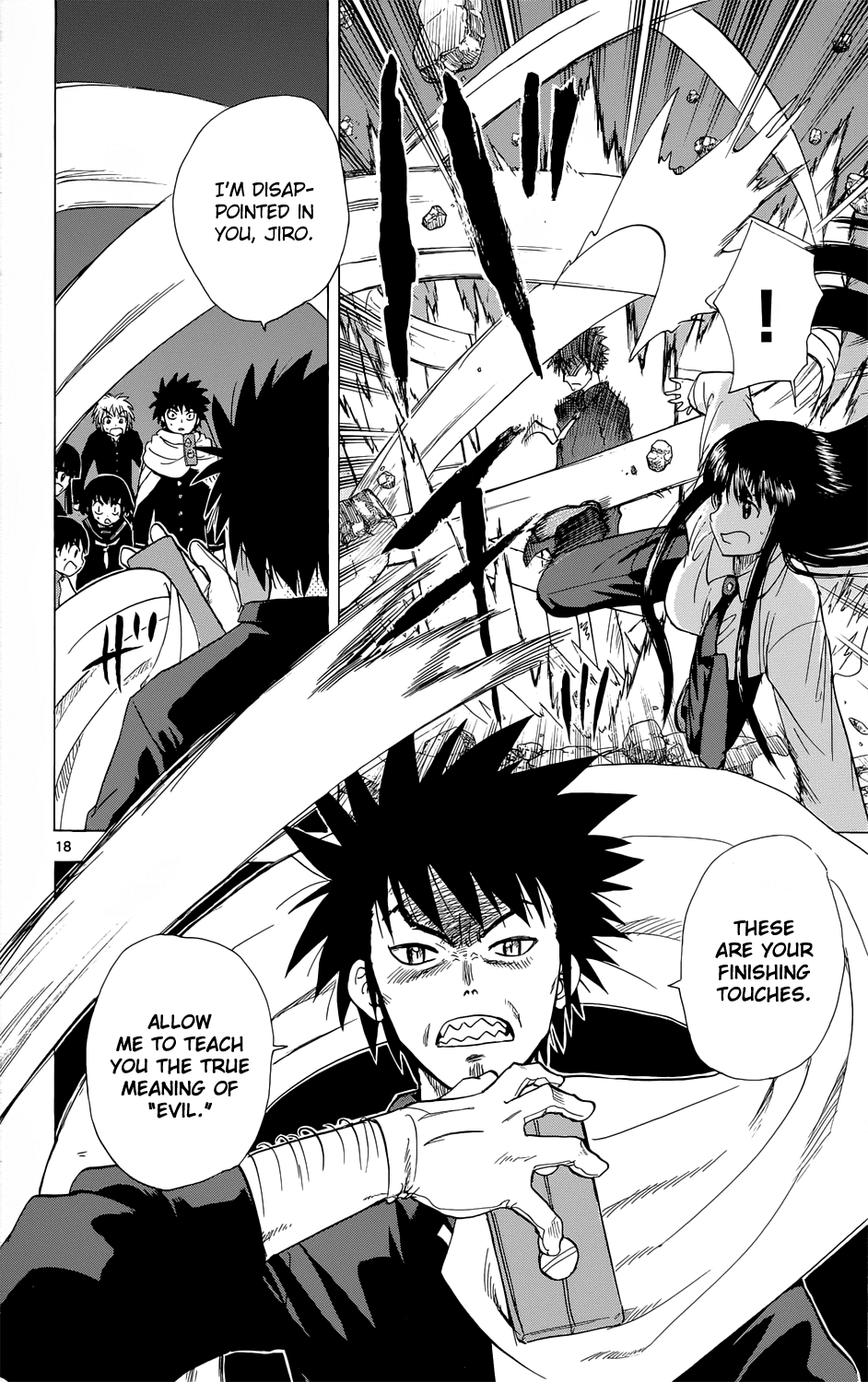Hajimete no Aku Chapter 157 page 18 - Chapter 157: The True Strength of Jiro's Father