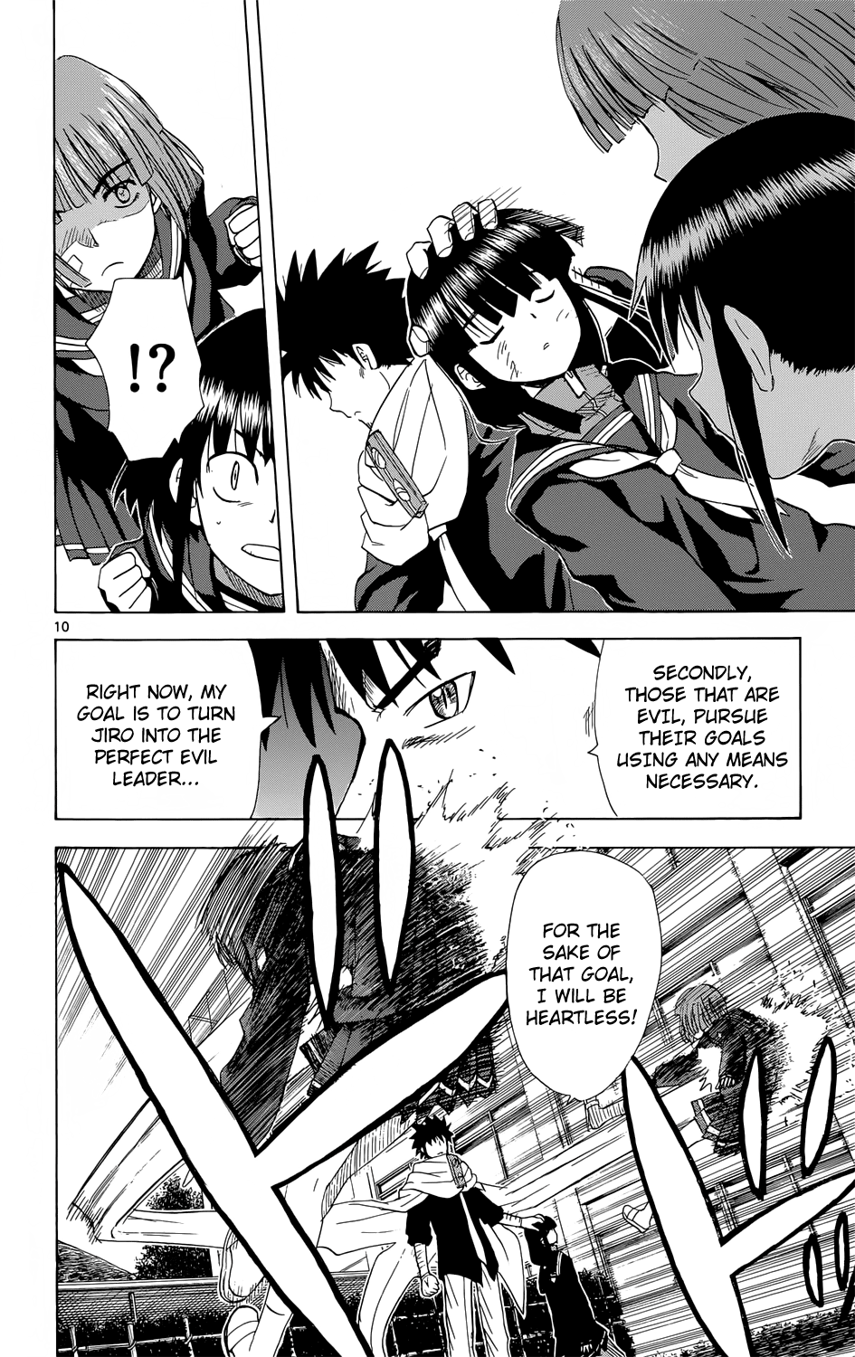 Hajimete no Aku Chapter 158 page 11 - Chapter 158: The Preconditions for "Evil"