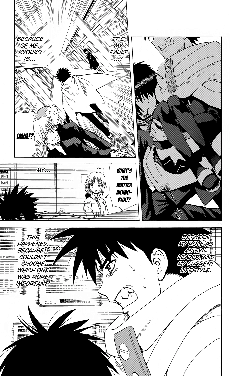 Hajimete no Aku Chapter 158 page 12 - Chapter 158: The Preconditions for "Evil"