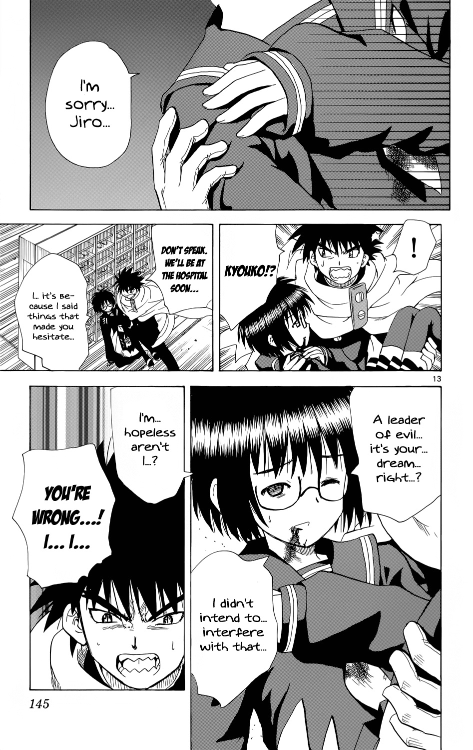 Hajimete no Aku Chapter 158 page 14 - Chapter 158: The Preconditions for "Evil"