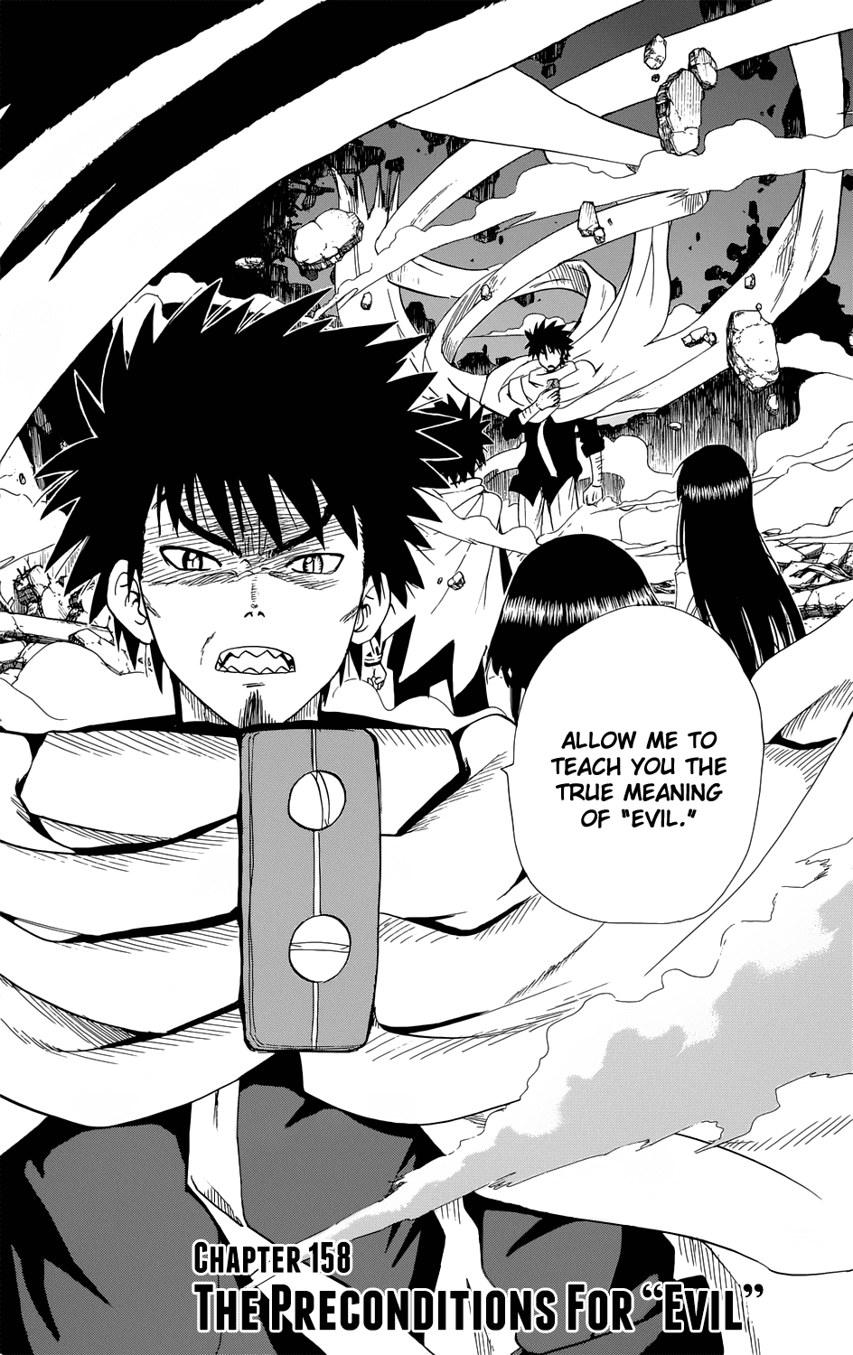 Hajimete no Aku Chapter 158 page 3 - Chapter 158: The Preconditions for "Evil"
