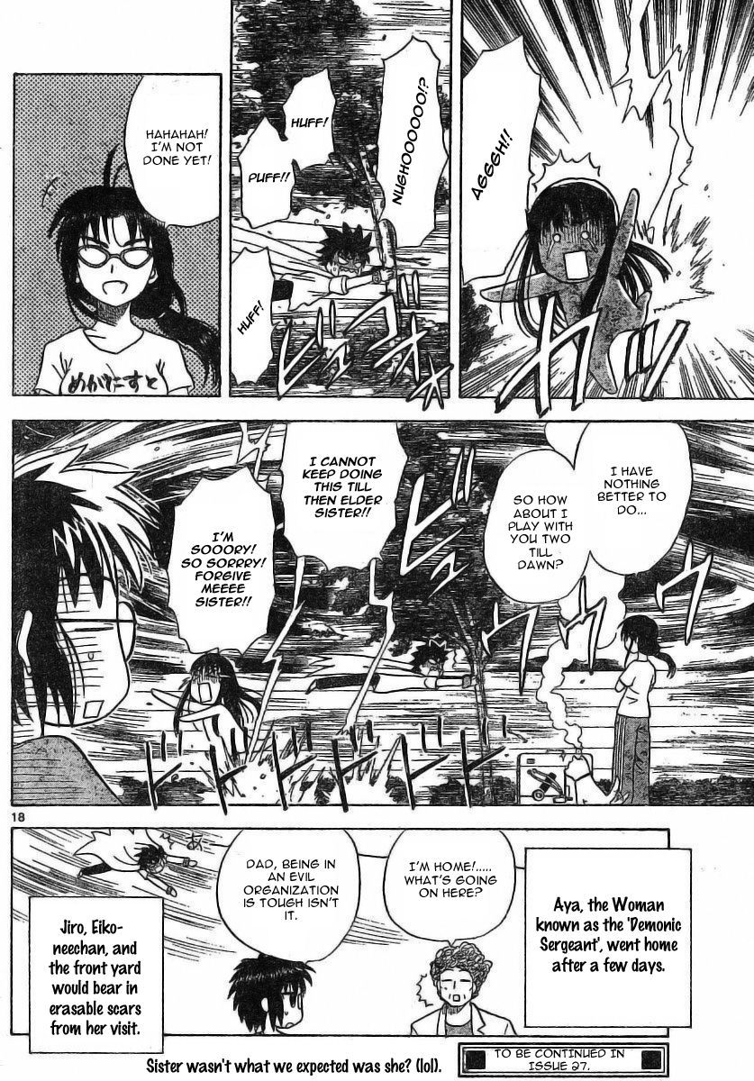Hajimete no Aku Chapter 19 page 18 - Chapter 19: Monster Sister