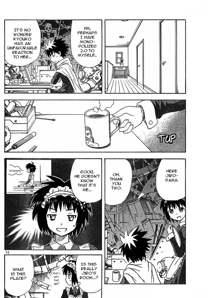 Hajimete no Aku Chapter 36 page 12 - Chapter 36: I Am Model 2.0