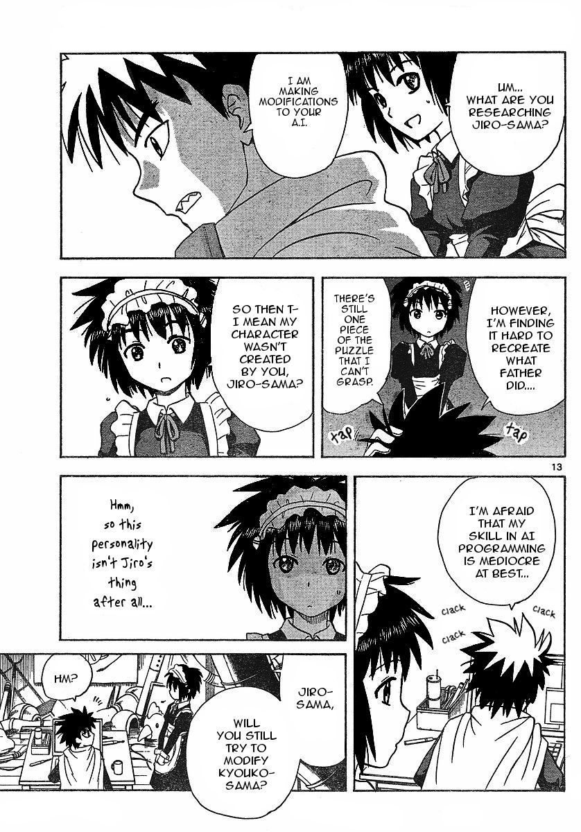 Hajimete no Aku Chapter 36 page 13 - Chapter 36: I Am Model 2.0