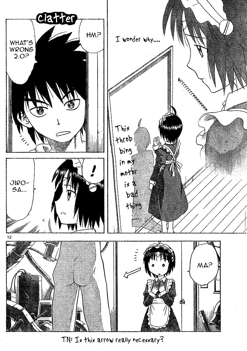 Hajimete no Aku Chapter 37 page 12 - Chapter 37: Motor Emotion