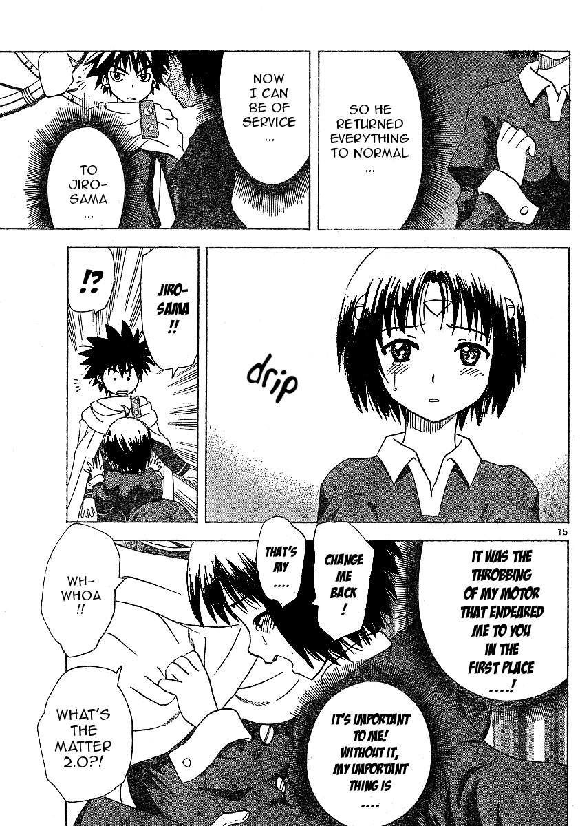 Hajimete no Aku Chapter 37 page 15 - Chapter 37: Motor Emotion
