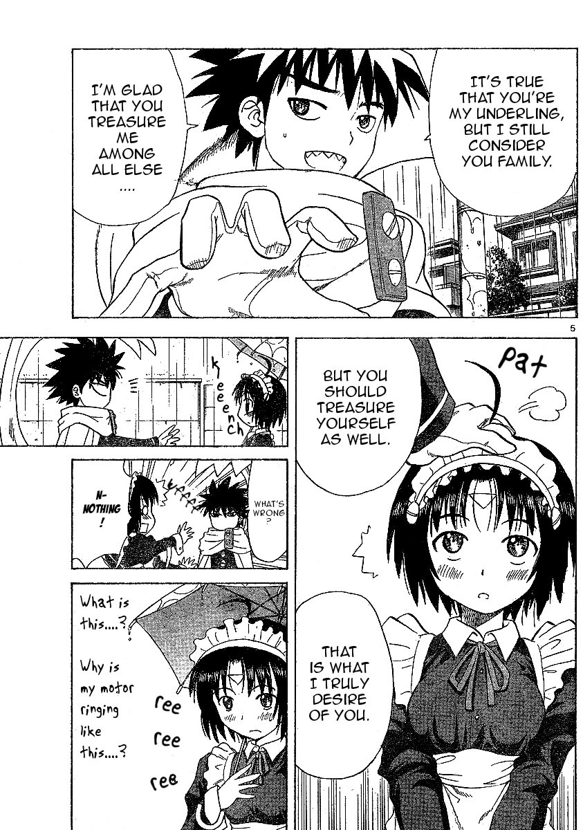 Hajimete no Aku Chapter 37 page 5 - Chapter 37: Motor Emotion