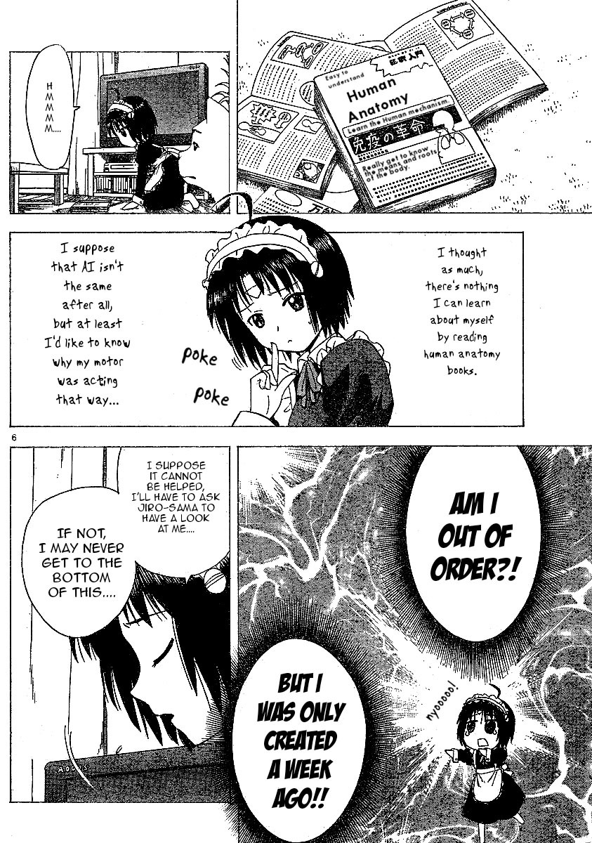 Hajimete no Aku Chapter 37 page 6 - Chapter 37: Motor Emotion