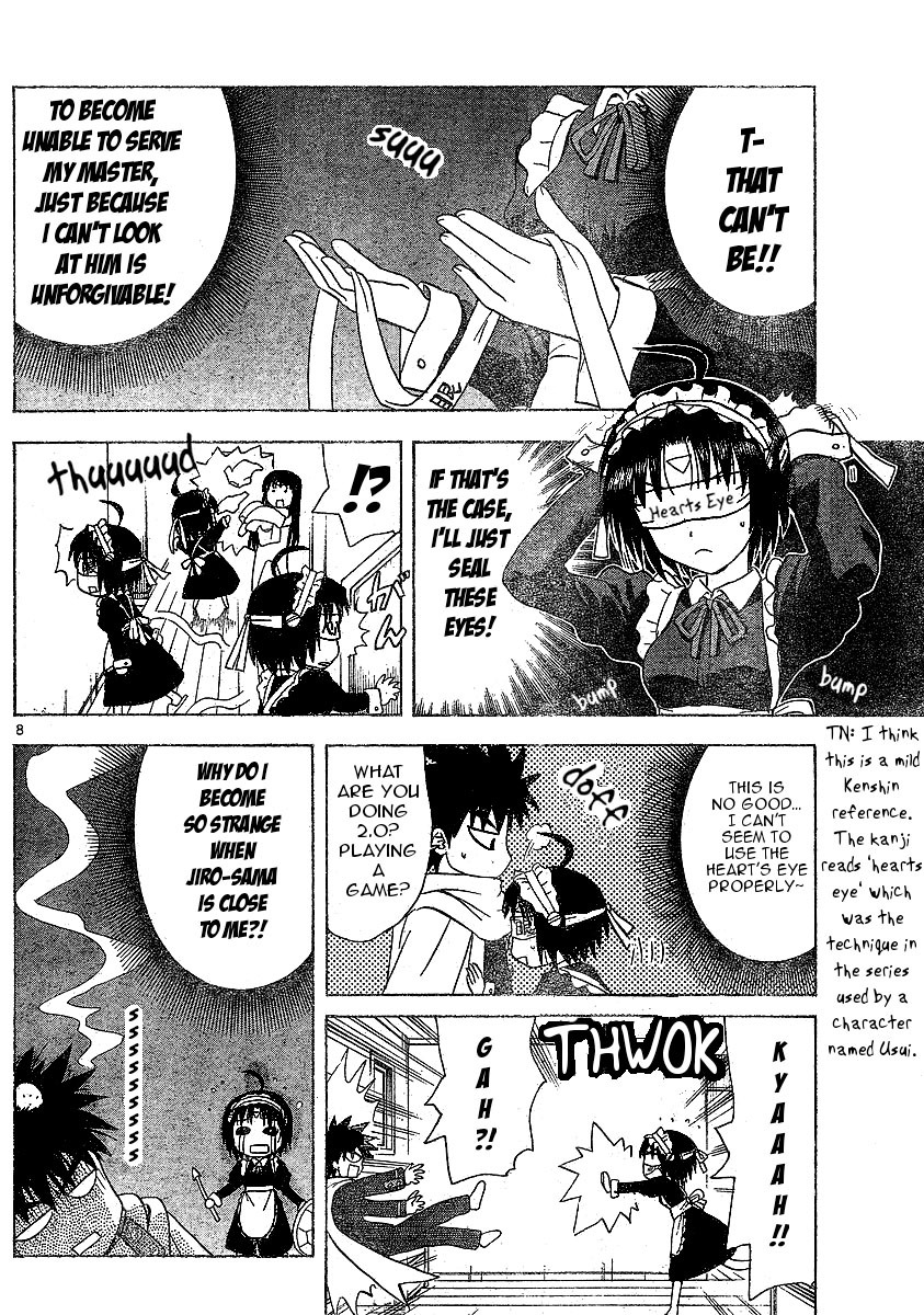 Hajimete no Aku Chapter 37 page 8 - Chapter 37: Motor Emotion