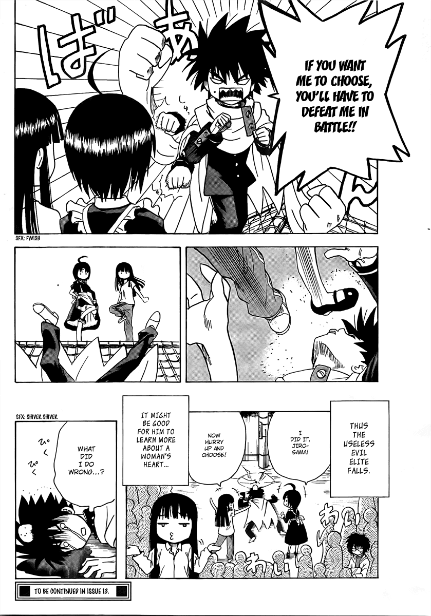 Hajimete no Aku Chapter 53 page 18 - Chapter 53: The Girl's Serious Offense And Defense