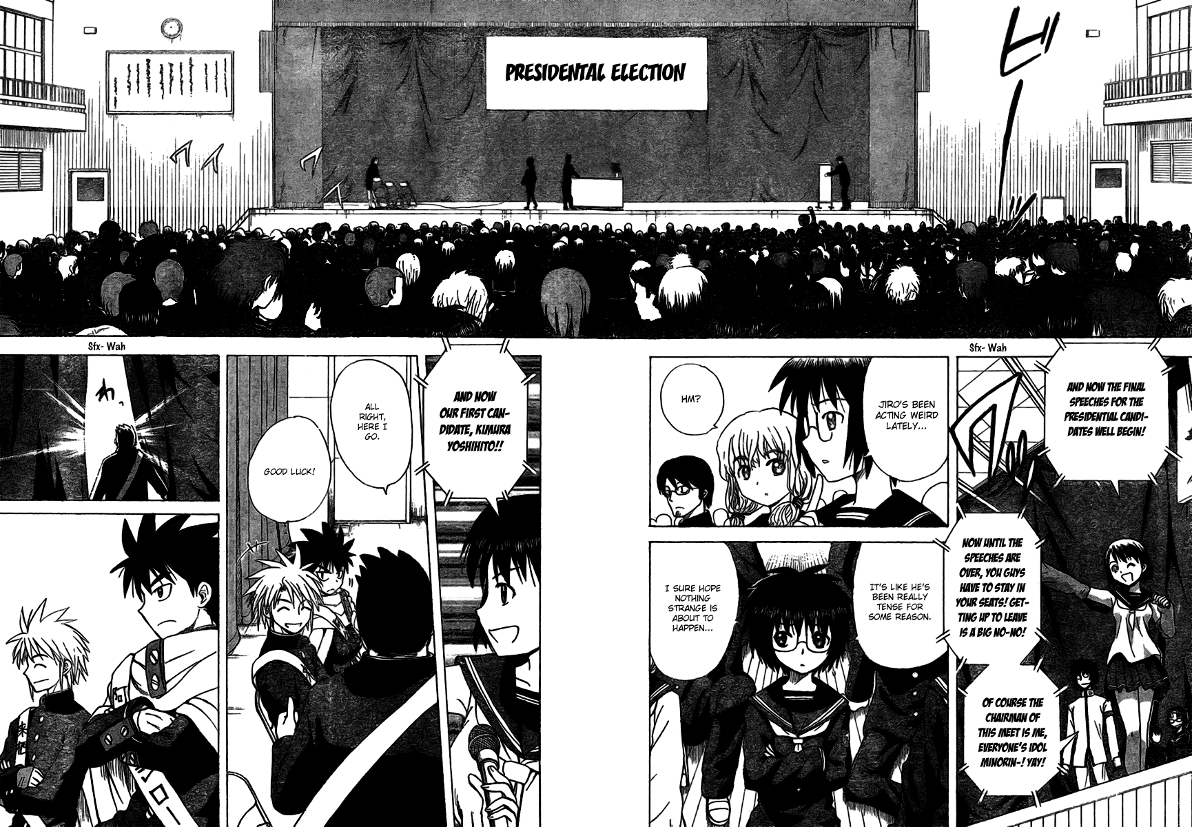 Hajimete no Aku Chapter 97 page 6 - Chapter 97: Presidential Election