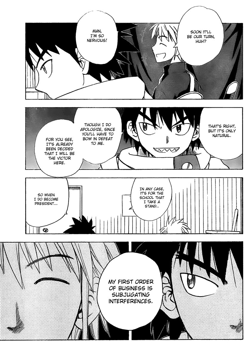 Hajimete no Aku Chapter 97 page 8 - Chapter 97: Presidential Election