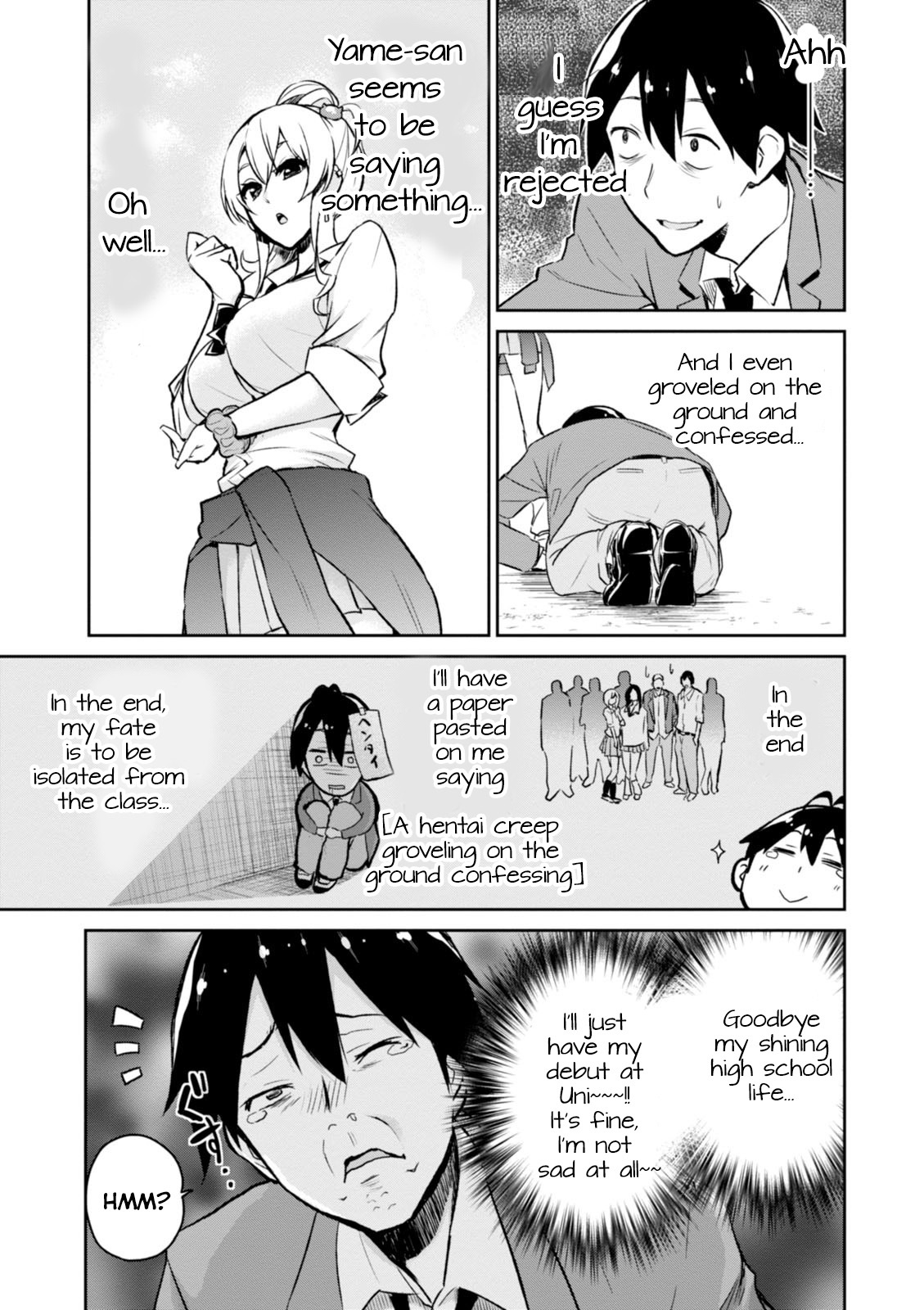 Hajimete no Gal Chapter 1 page 20 - Chapter 1: The First Prostrate