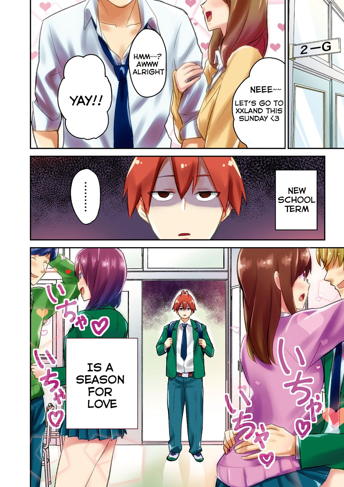 Hajimete no Gal Chapter 1 page 7 - Chapter 1: The First Prostrate