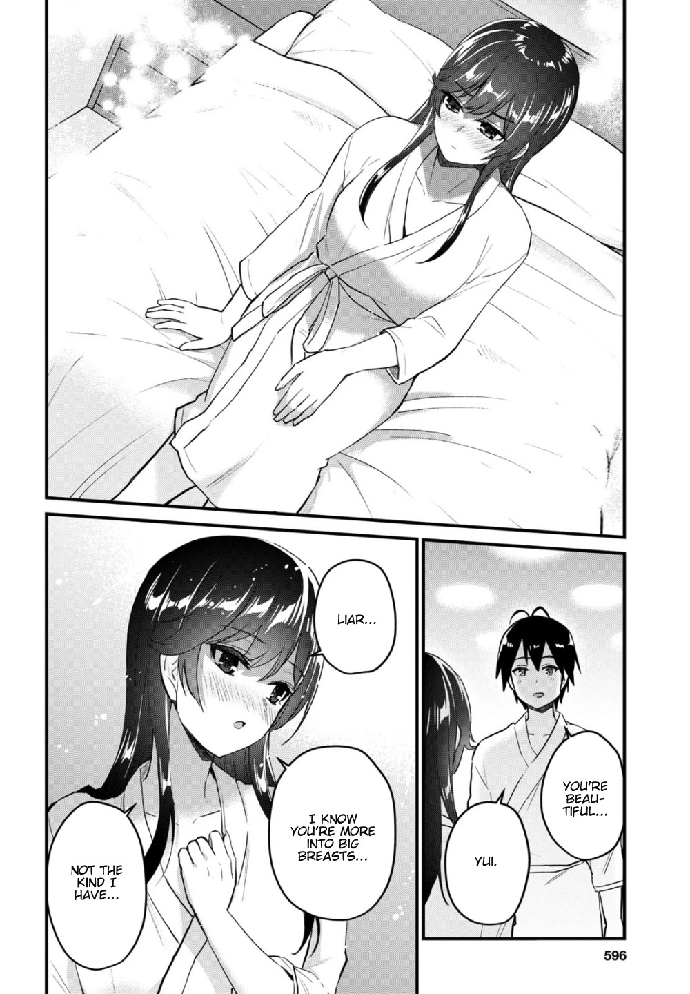 Hajimete no Gal Chapter 107 page 11 - Chapter 107: The First Depression