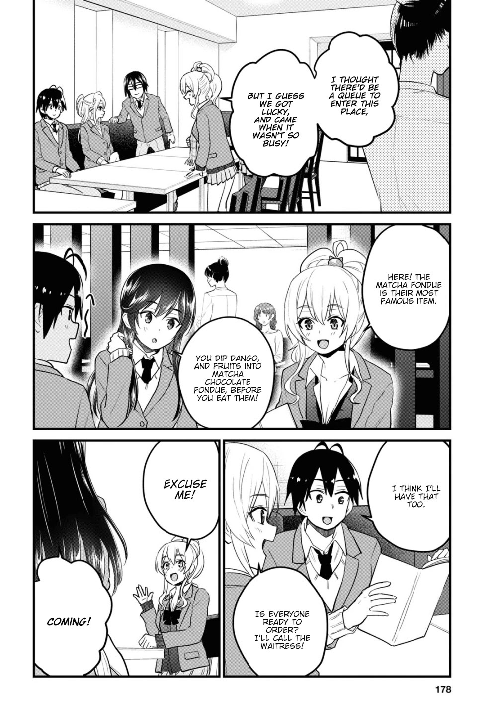 Hajimete no Gal Chapter 108 page 5 - Chapter 108: My First Poster Girl