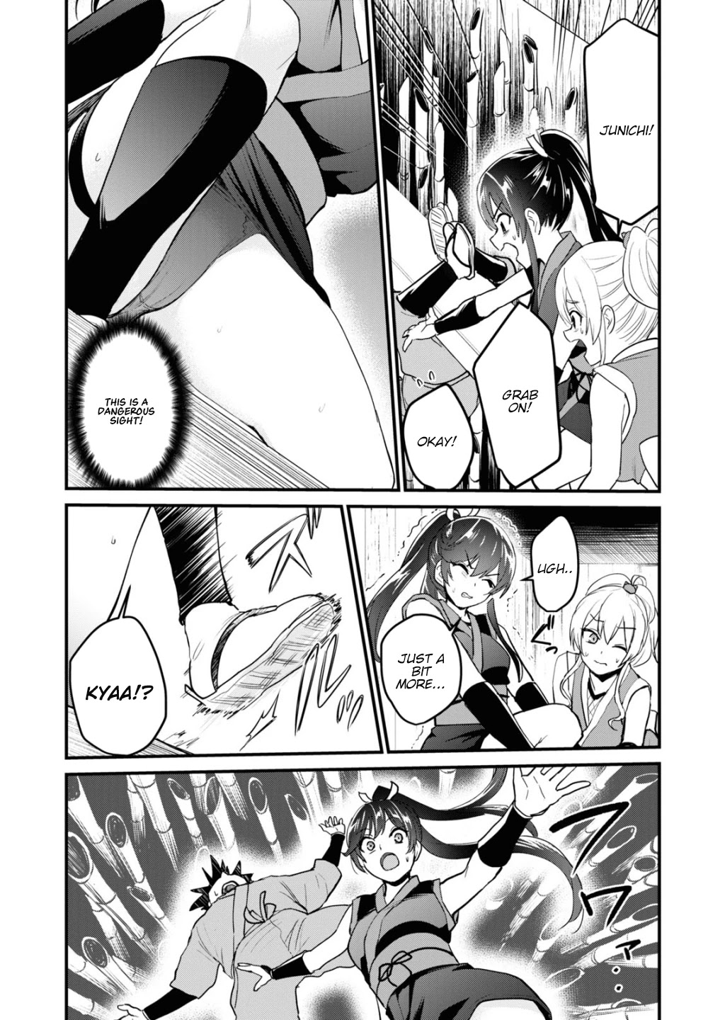 Hajimete no Gal Chapter 109 page 12 - Chapter 109: My First Ninja