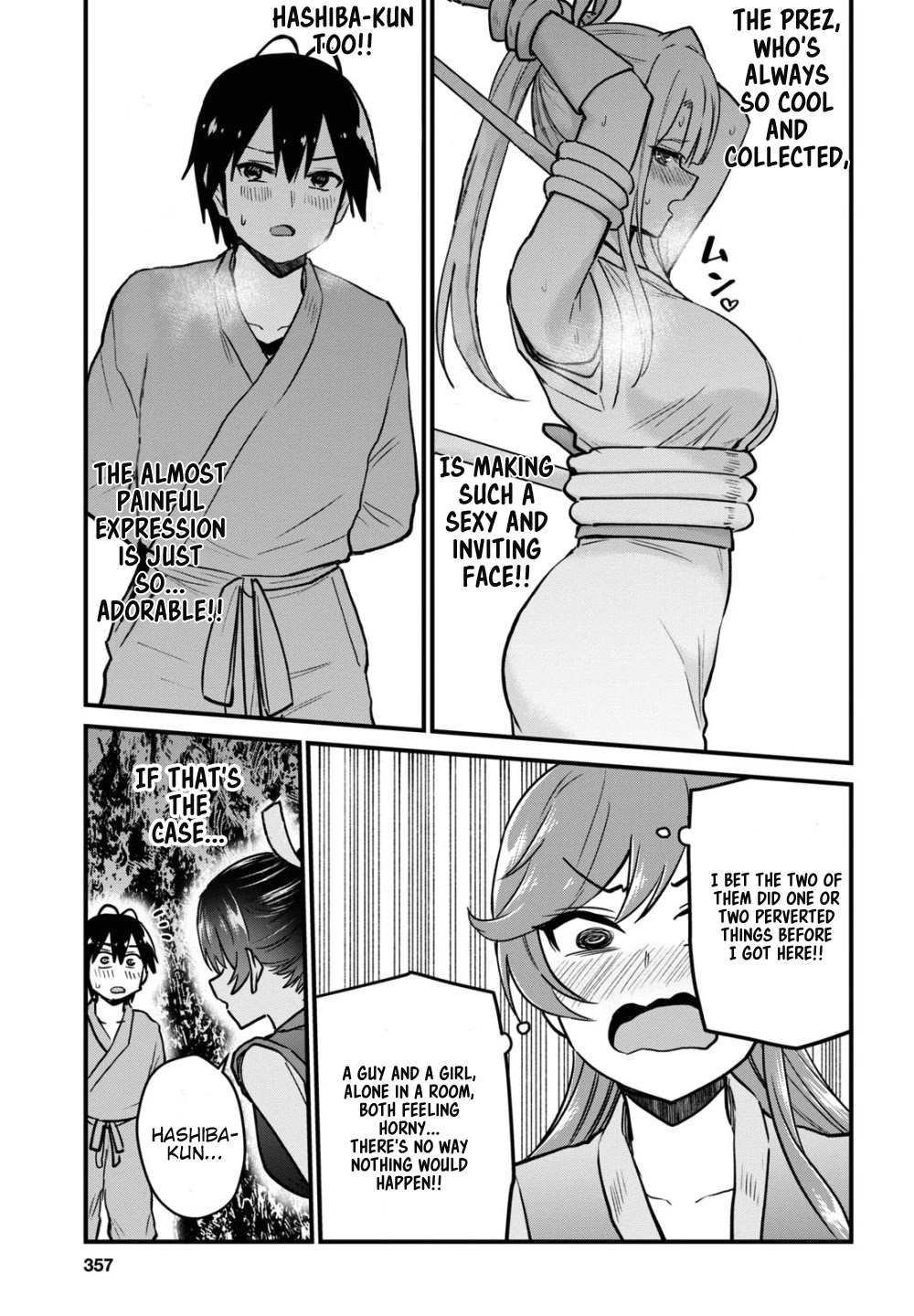 Hajimete no Gal Chapter 112 page 8 - Chapter 112: The First Bondage