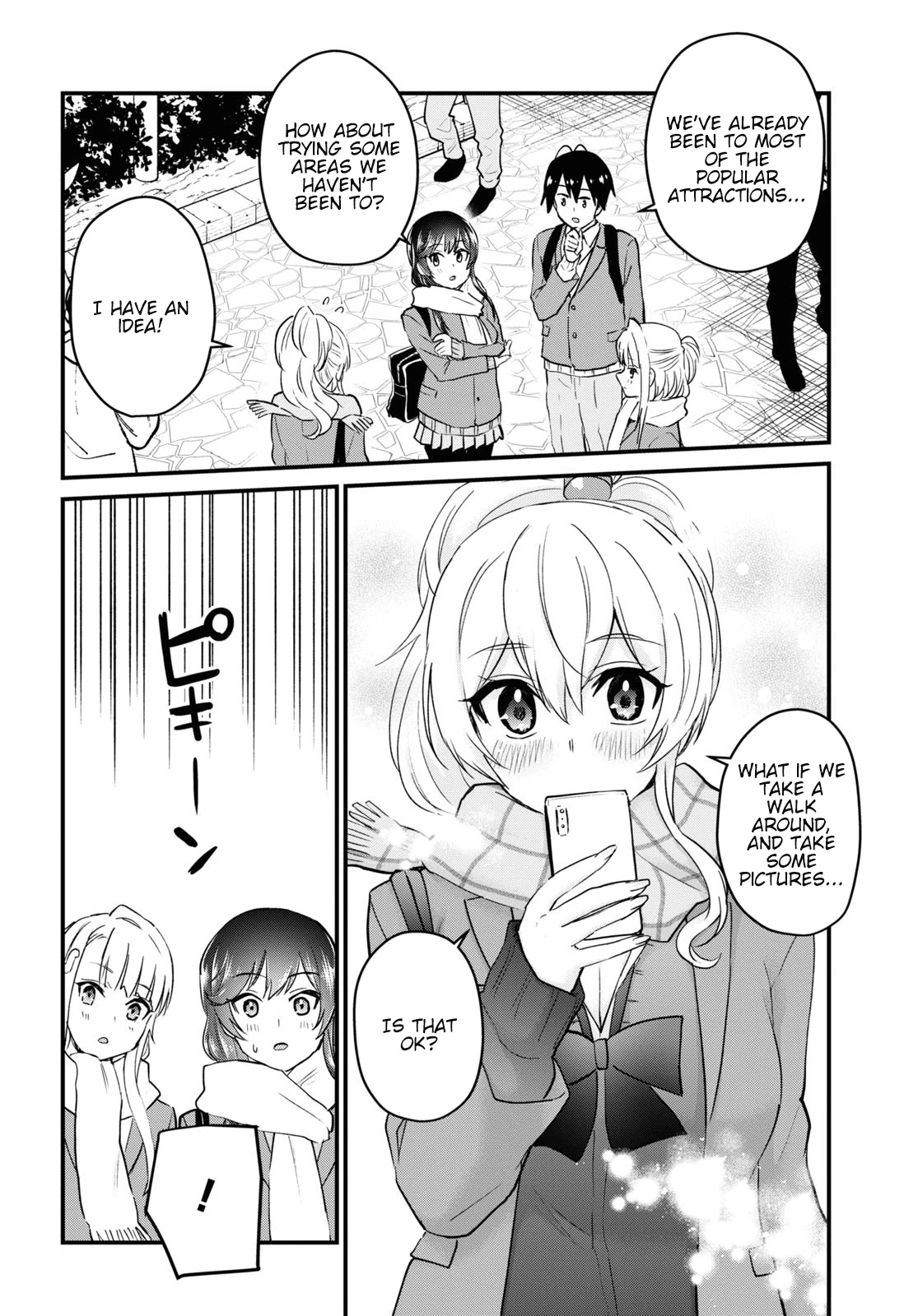 Hajimete no Gal Chapter 115 page 10 - Chapter 115: The First Theme Park