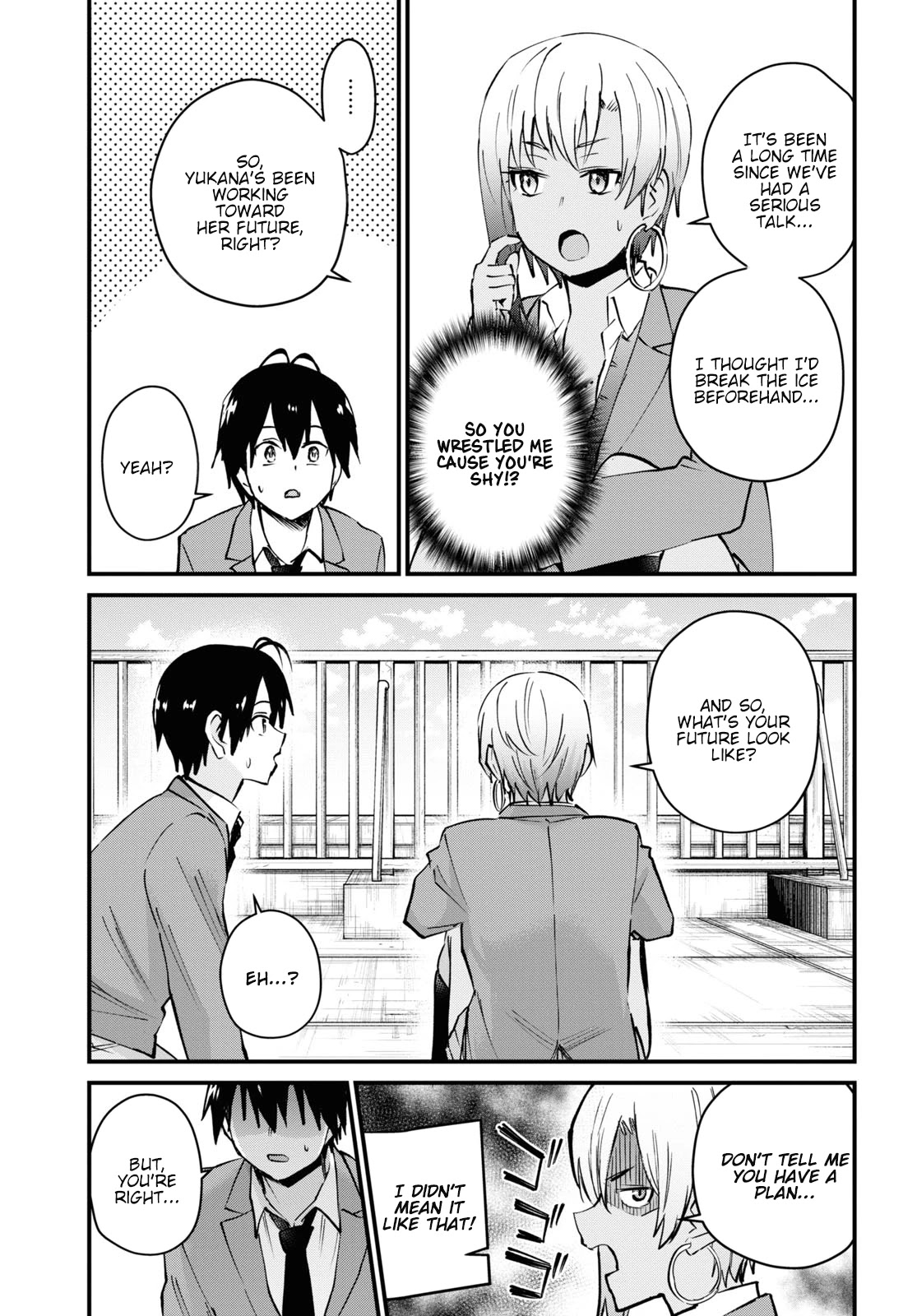 Hajimete no Gal Chapter 121 page 8 - Chapter 121