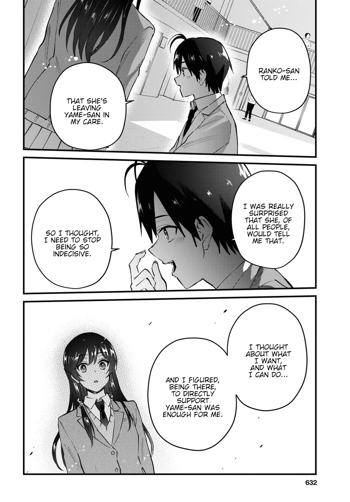 Hajimete no Gal Chapter 122 page 10 - Chapter 122