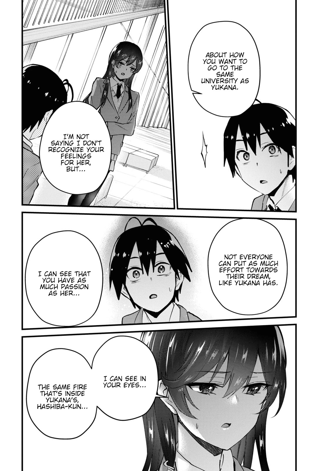 Hajimete no Gal Chapter 122 page 12 - Chapter 122