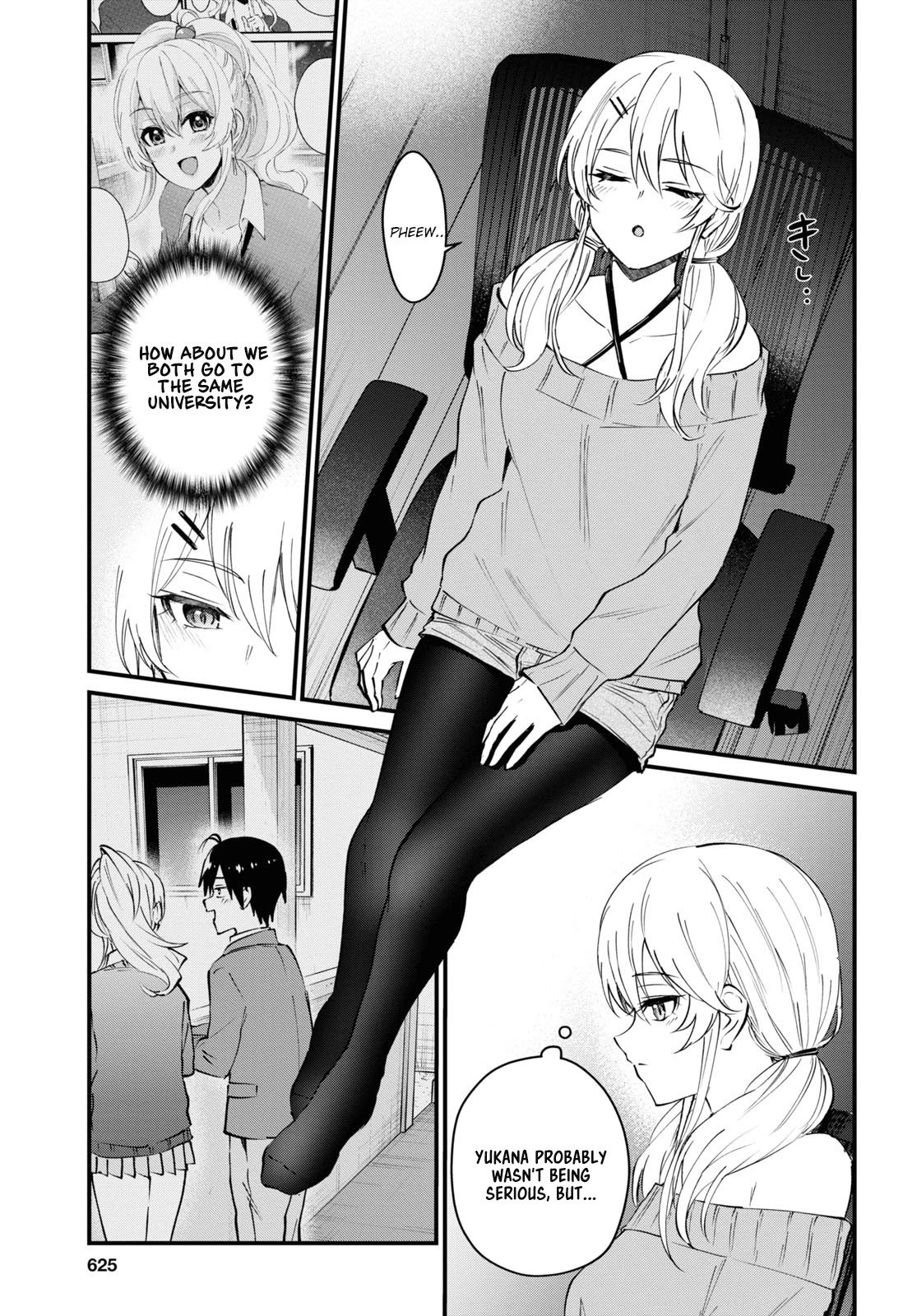 Hajimete no Gal Chapter 122 page 3 - Chapter 122