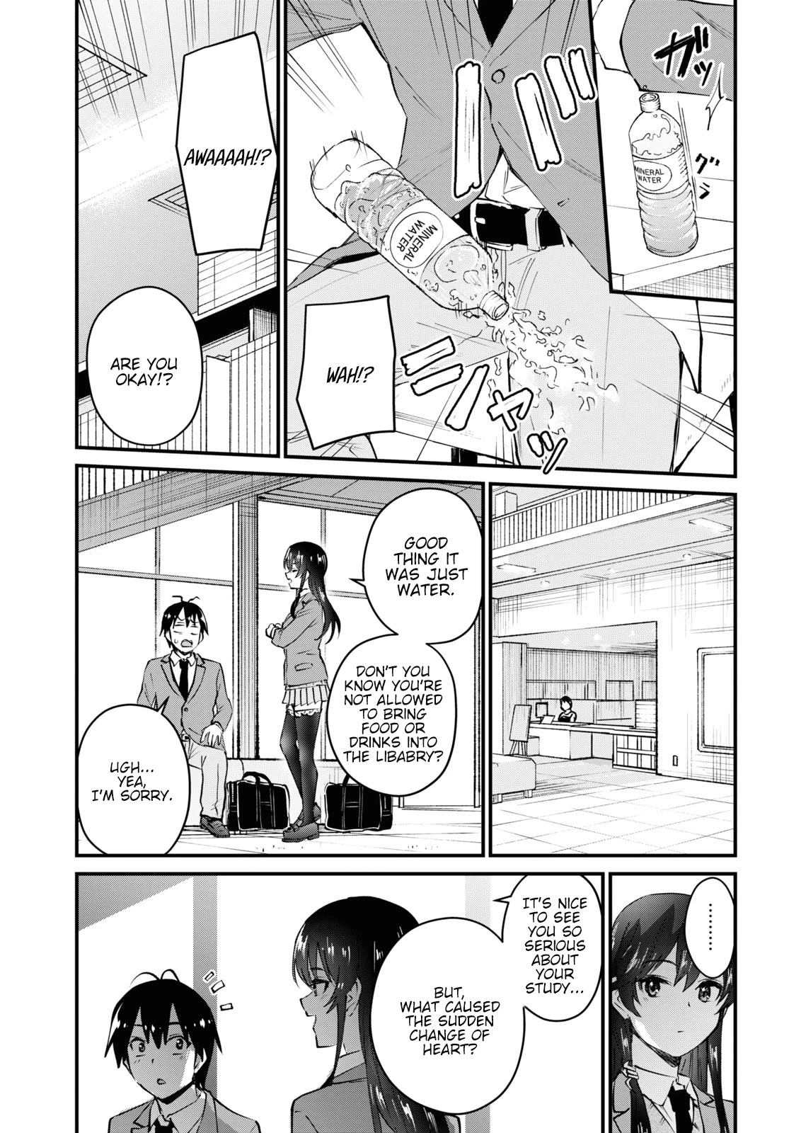 Hajimete no Gal Chapter 122 page 7 - Chapter 122