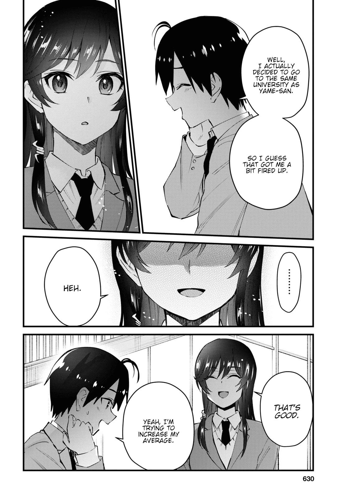 Hajimete no Gal Chapter 122 page 8 - Chapter 122