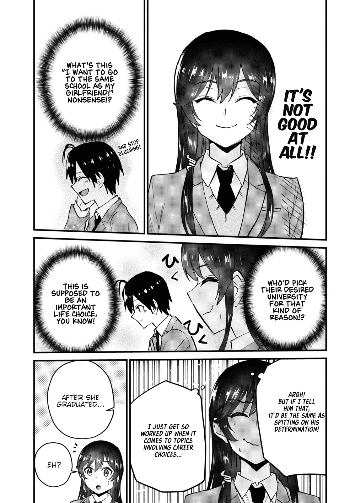 Hajimete no Gal Chapter 122 page 9 - Chapter 122