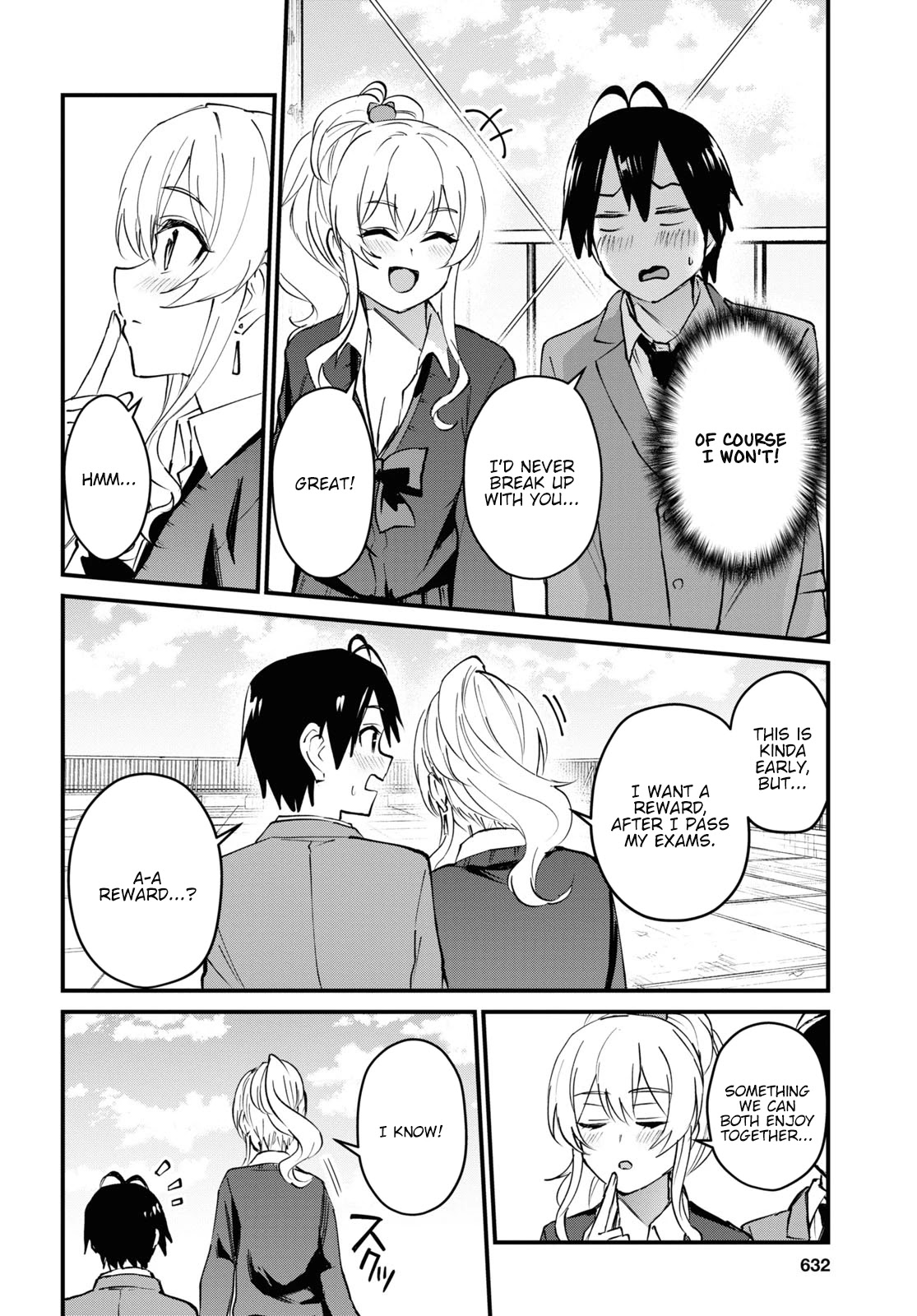 Hajimete no Gal Chapter 124 page 12 - Chapter 124